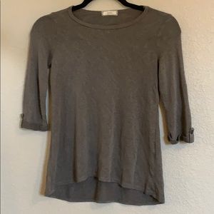 green SOPRANO 3/4 sleeve top